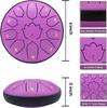 6 Inch 11 Notes Steel Tongue Drum, Glucophone Ethereal Percussion Instrument Music Drum For Yoga Meditation