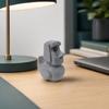 3D-печатная статуэтка утки Моаи, Фигурка каменной головы с острова Пасхи, Забавный декор для стола на полку в офисе, Креативный подарок для мужчин