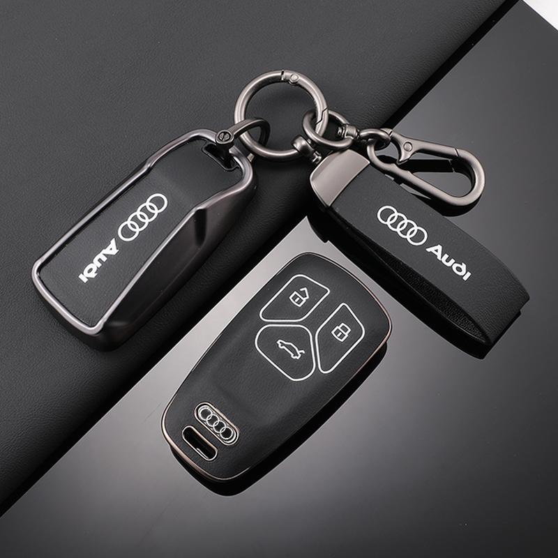 Для Audi 8Y Модный ТПУ Чехол для Ключа Автомобиля Брелок Дистанционного Управления Полное Покрытие Держатель для Audi A4 B9 Q5 Q7 TT TTS 8S 2016 2017 Аксессуары Брелок