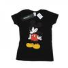 Womens/Ladies Mickey Mouse Angry Look Down Cotton T-Shirt