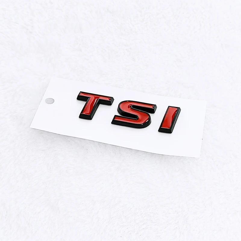 AABLF1 ABS Car Letter Stickers Rear Trunk Tail Emblem Decoration for Volkswagen GTI Golf Passat Bora Touareg Tiguan Polo Sharan Santana