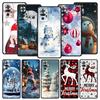 Рождественский чехол с принтом для Xiaomi Redmi Note 13 12 5G 11 10 Pro Plus 4G 9S 9 8 7 9T 13C 12C 10C 9C 9A, мягкий чехол