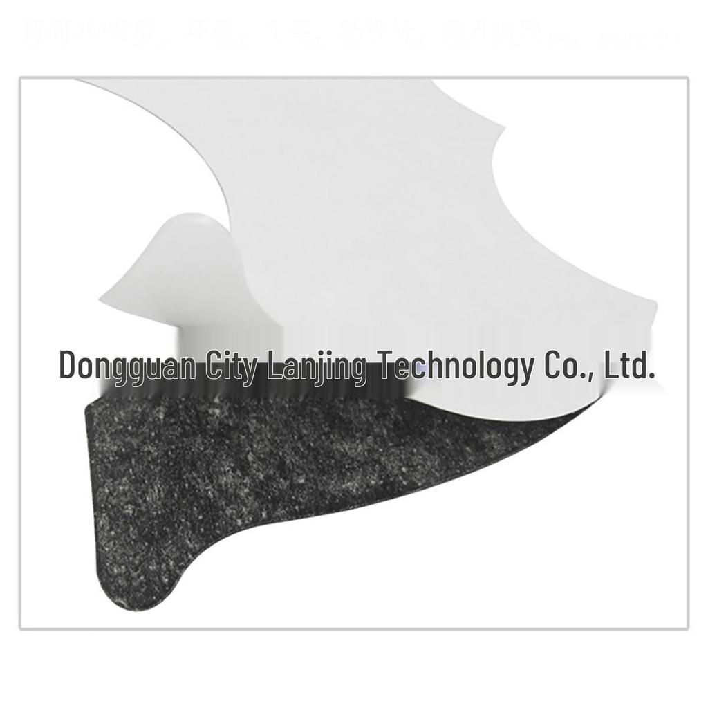 40-41 inch Left/Right Hand Floral & Bird Painted Wooden Guitar Pickguard with Scratch Protection & Adhesive Backing