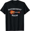 Retirement Rocks Acoustic Guitar Old Rockers Gift T-Shirt