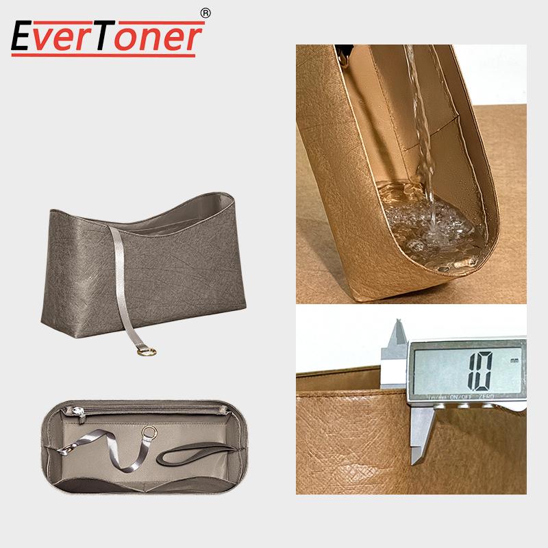 EverToner Dupont Paper Insert bag Organizer For L-vagabond Hobo Bag Storage Support Shaper Waterproof Bag Accessories