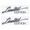 Decals Sticker 2 Pcs Accessories Limited Edition Logol
