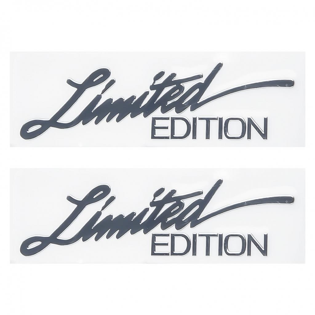 Decals Sticker 2 Pcs Accessories Limited Edition Logol