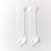 10Pair Bud Bubble Mouth Stockings Children Summer Thin And Knee Leg Cover Solid Color Stripped Calf Socks Long Stacking Socks