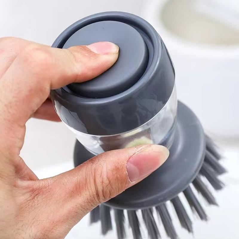 Кухонная щетка Губка Щетка женская Автоматическая Гидравлическая Посудомоечная машина для дома livng Антипригарное Масло Очиститель для посуды Пресс-типа Аксессуары