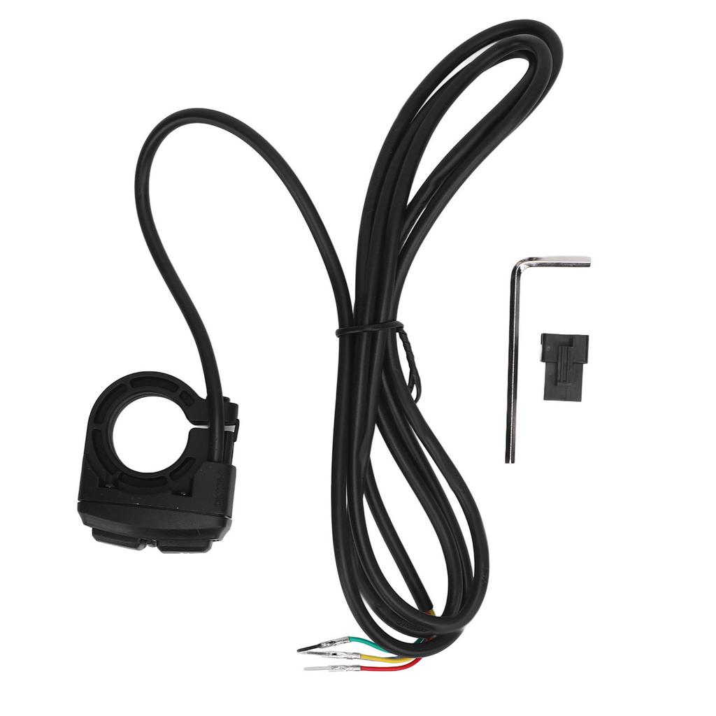 Переключатель фары и сигнала 2 в 1 12 В - 72 В Переключатель управления включением/выключением света и сигнала для электросамоката