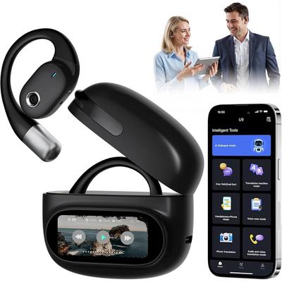 Наушники с функцией перевода на 164 языка, беспроводные наушники с Bluetooth 5.4, устройство для перевода.