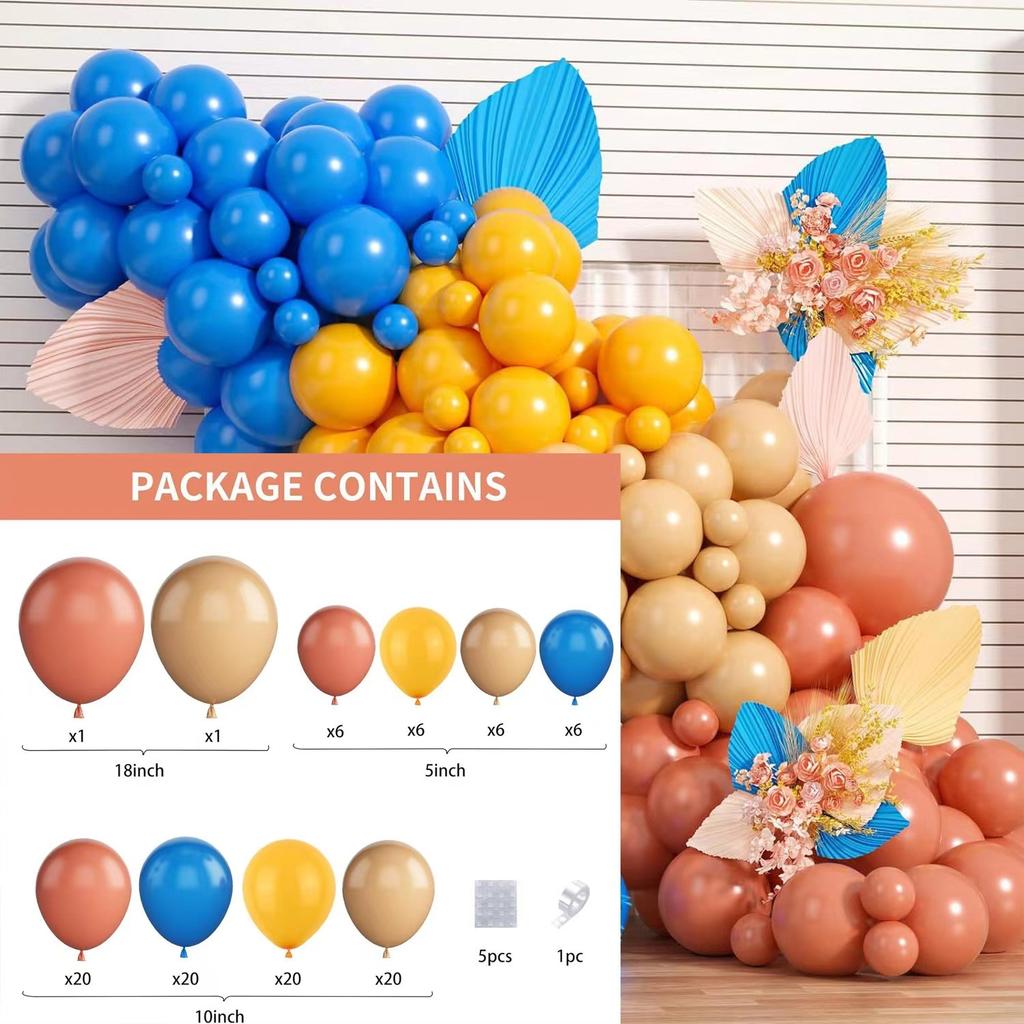 Набор воздушных шаров Арка из воздушных шаров макаронс Набор для украшения на день рождения Композиция Цепочка из воздушных шаров