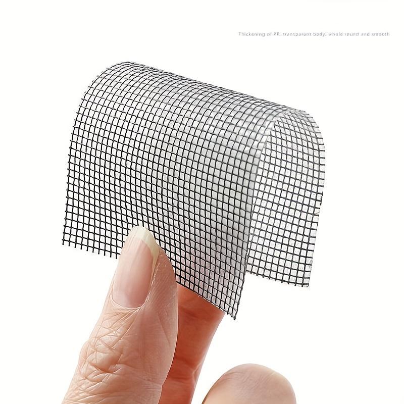 Strong Waterproof Self-Adhesive Window Screen Repair Mesh Tape for Covering Holes Tears Anti-Insect Mosquito Net Door Fix Patch Power Window 7