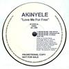 12-дюймовая пластинка AKINYELE - Love Me For Free ZP172131PROMO ZOO ENTERTAINME 1996 США Рэп и хип-хоп/R&B Б/У
