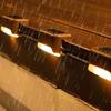 4PCS Outdoor Solar Stair Lights Waterproof LED Yard Decor Wall Fence Rail Staircase Step Lights,