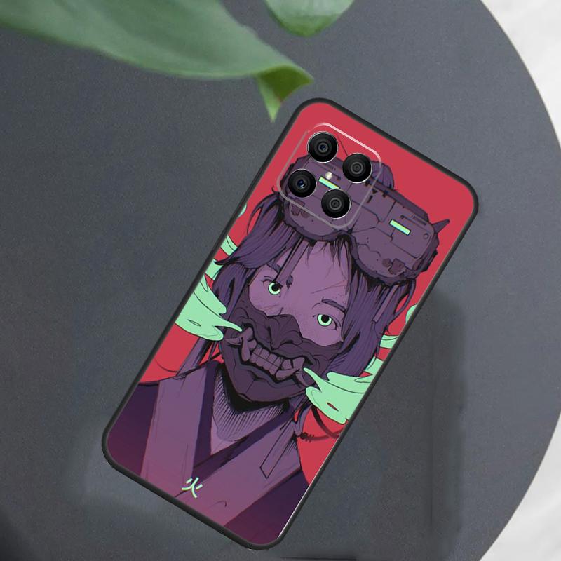 Маска Они Самурая Для Honor Magic 7 Lite 6 8 Чехол Для Honor 200 400 Pro 90 70 50 X8c X8b X9a X9b X9c X9d Win RT