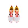 New LiNing Cushioning Anti Slip And Wear Resistant Low Top Training Shoes Unisex White Red Yellow APTT005-2