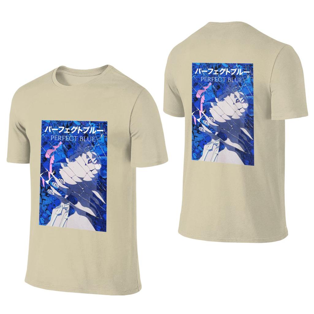 Perfect Blue Fan Art American Retro Reversible Tshirtkoreanstyle Vibe Niche Tees