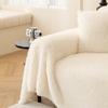 Плюшевое полотенце для дивана с полным покрытием, кремовое, ветрозащитное, Cat';Белое одеяло для дивана s Paw с утолщенным нескользящим полотенцем для чехла для дивана Advanced Feeling.