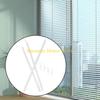 F26C Window Blind Wand Replacement with Hook and Handle Vertical Blind Stick for Smooth Operating Plastic Curtain Pull Rod