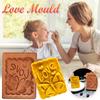 3d Baking Mold, Biscuit Die-cutting Machine Cone Plant Model Biscuit Wooden Kitchen DIY