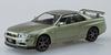 Aoshima Bunka Kyozai The Snap Kit Series Nissan R34 Skyline Nurburgring Millennium Jade Пластиковая модель 1/32 GT-R Предварительно окрашенная 11-D