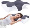 Ergonomic Neck Pillow for Sleeping Memory Foam Bed Pillow Side Sleeper Pillow for Neck Pain Cervical Pillow for Neck Pain Relief