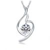925 Sterling Silver Pendant Necklace For Women Heart Necklace Silver 925 Jewelry Women Necklace 925