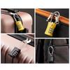 Tool TSA Customs Code Lock Contrast Color Padlock 3 Digit Combination Lock Luggage Password Lock