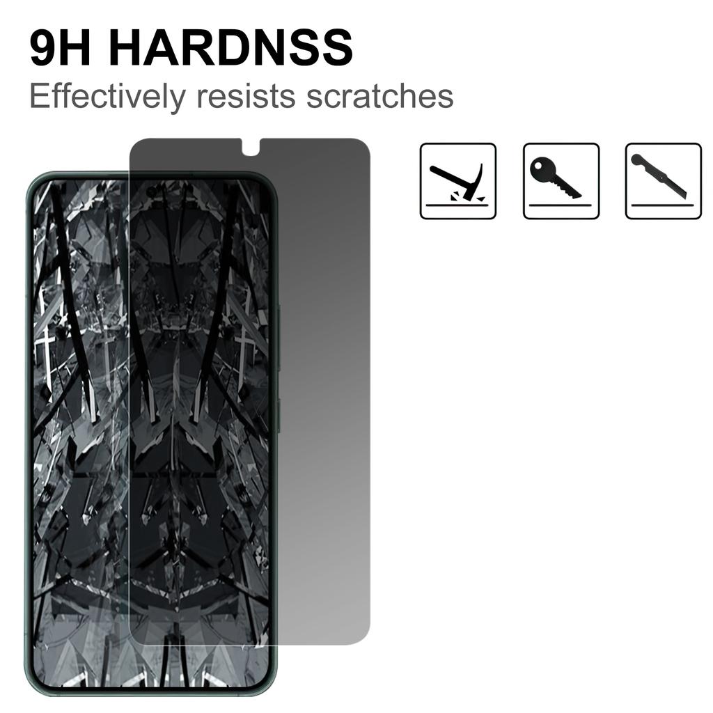 Для Samsung Galaxy S24 Защитная пленка для экрана с защитой от шпионажа 2.5D с закругленными краями из закаленного стекла