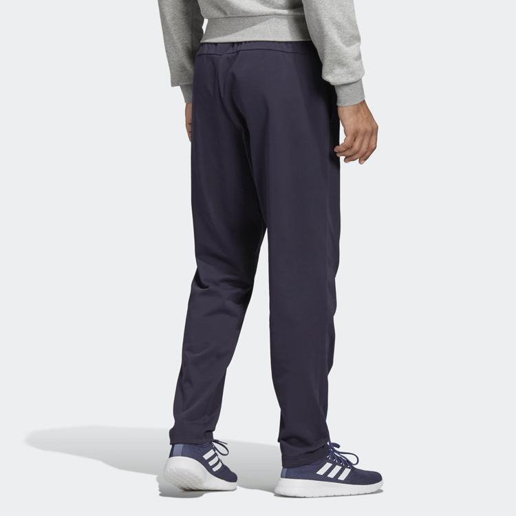 adidas Обычные трикотажные спортивные брюки Essentials Мужские брюки синие DU0377