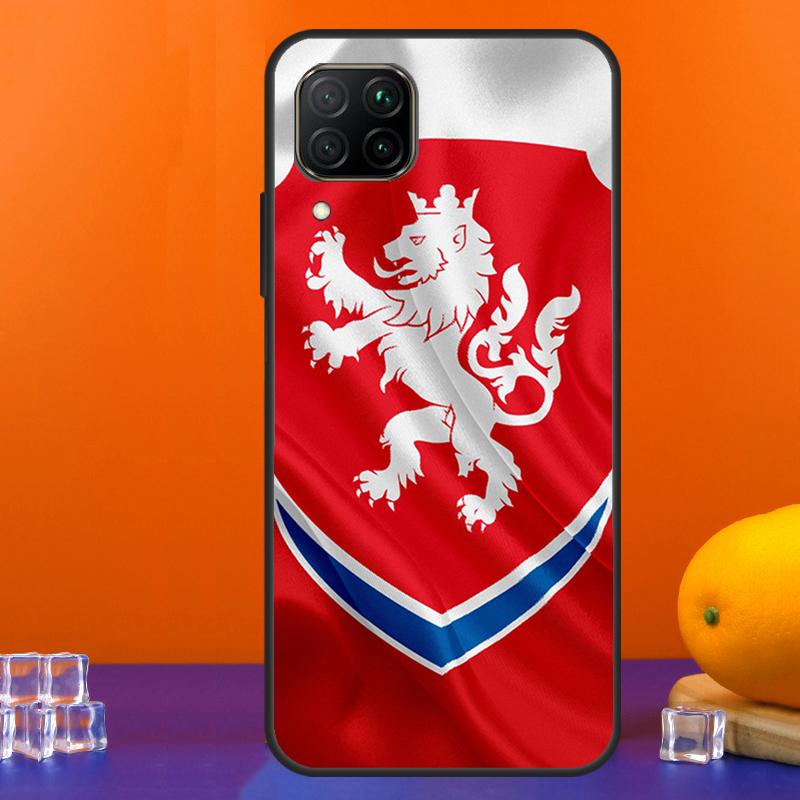Флаг Чехии Для Huawei Nova 12s 12i 11i 8i 9 10 SE Y91 Y90 Y60 Y70 Y72 Y61 P20 P40 Lite P30 P60 Pro Чехол