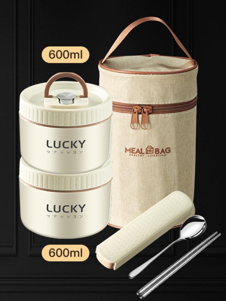 Изолированная миска пищевого качества из нержавеющей стали 316, пригодный для использования в микроволновой печи, контейнер для хранения продуктов питания, штабелируемый портативный набор плюс набор для еды