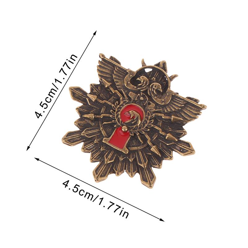 Warhammer 40K Имперская Гвардия Знак Десяти Тысяч Значки Броши Памятные Украшения Подарок