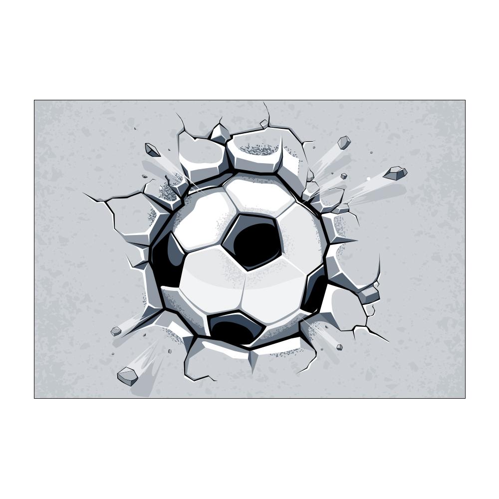 Ковер с принтом футбольного поля для гостиной, украшение дома, нескользящий детский игровой ковер большой площади, коврики для спальни, ковер