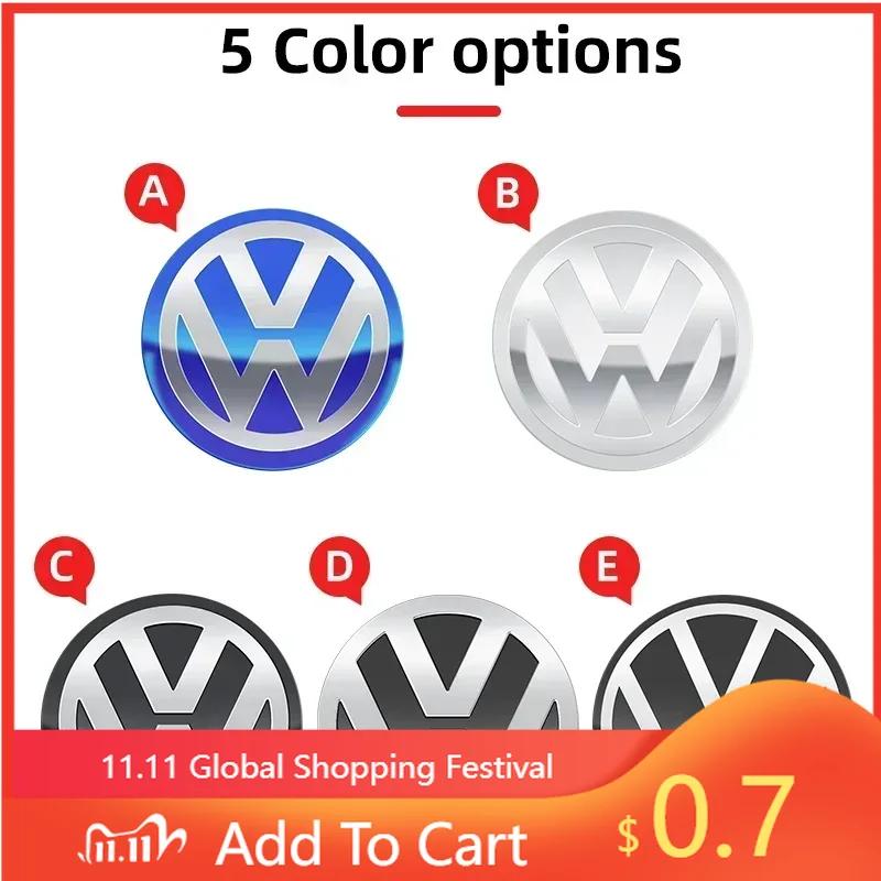 Для VW Новый 4 шт. 56/60/65/70/75 мм Колпачки ступицы колеса автомобиля Наклейка Значок Для Volkswagen VW B5 GTI Golf 5 7 Caddy Passat b6 Tigua