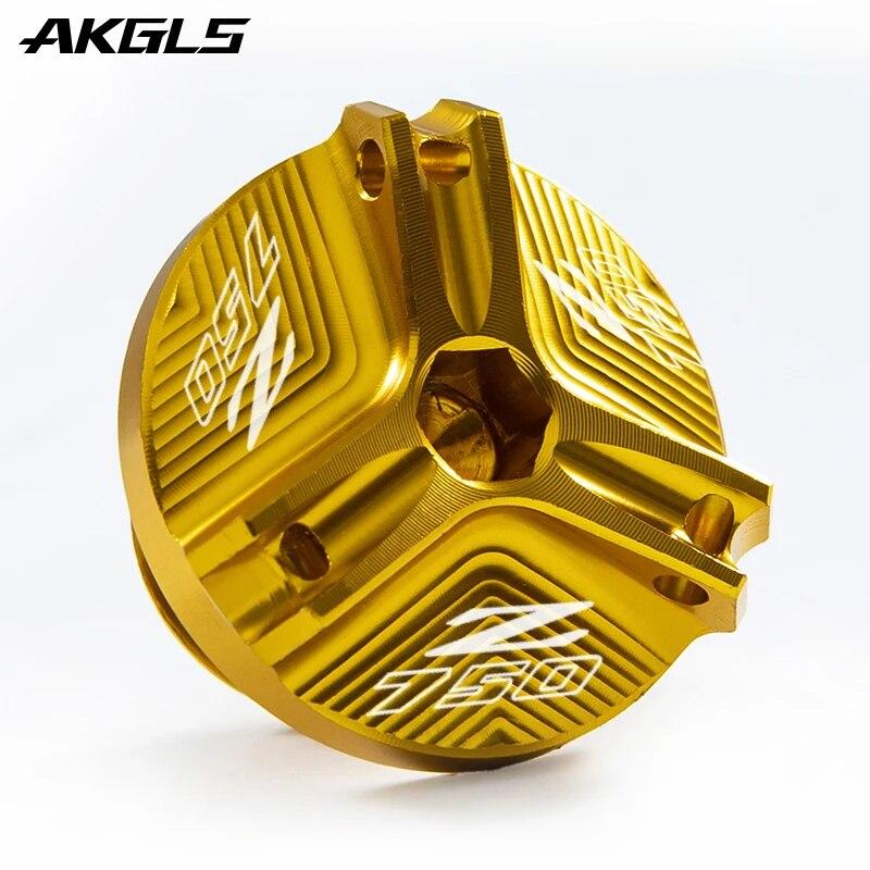 Для Kawasaki Z750 Z 750 Z750S 2004-2007 2008 2009 2010 2011 2012 Мотоциклетная крышка заливной горловины моторного масла, защитные детали M3.0*1,5