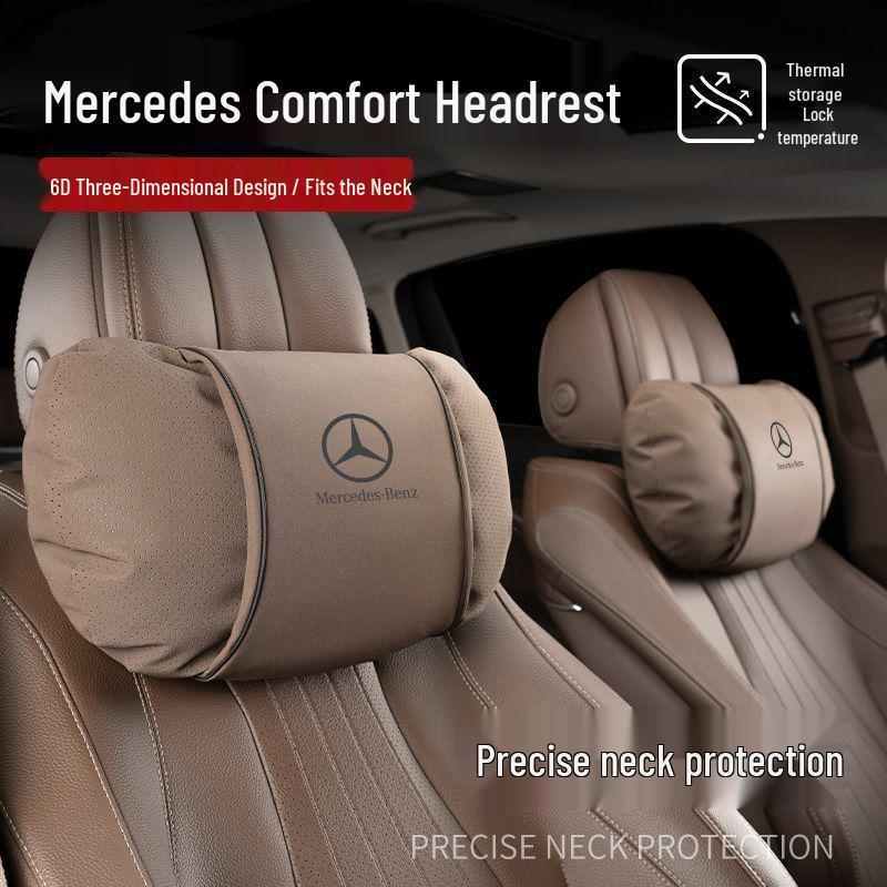 Compatible with Mercedes Headrest Maybach Neck Support: Fits S-Class, E-Class, C-Class, GLE, GLC, GLB, GLS.