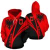 Albania Flag Map Graphic Sweatshirts New In Hoodies & Tracksuit Fashion Sports Pullovers Eagle 3D Printed Hoodies For Men Tops