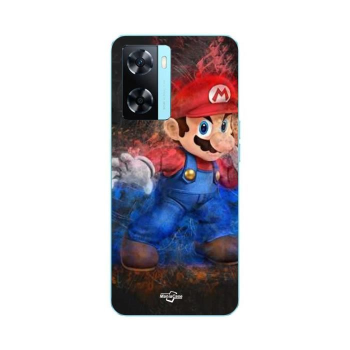 Coque pour Oppo A57s 4G super mario bros jeux Maniacase