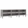 vidaXL TV-Schrank Grau Sonoma 150x30x44,5 cm Holzwerkstoff