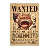 1 Piece Anime Luffy Gear 5 Bounty Wanted Posters Nika Zoro Ace Shanks Straw Hat Pirates Home Decor Craft Paper