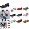 Elegant Women's Soft Pu Leather Loafers Slip-on Slippers With Timeless Design