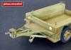 PLUS MODEL American M7 trailer resin kit PLM510 1/35 2-axle