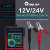 TOOLTOP Intelligent Battery Tester 3.2 Inch Color Screen 12.0V 24.0V Battery Intelligent Selection