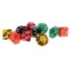 Набор из 10 десятигранных акриловых D(00-90) Кубики игрушки