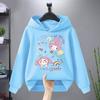 New Korean Version Casual Rainbow Friend Pochacco My Melody Children's Hoodie Loose and Lazy Style Girl Fashion Top