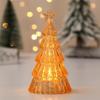 Mini Glowing Christmas Tree Tabletop Ornament & Night Light