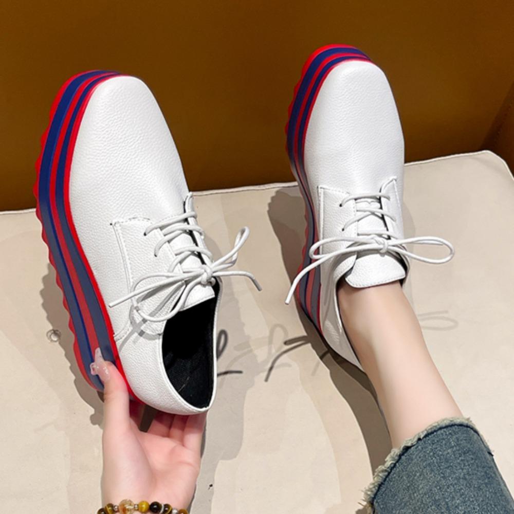 2024  New Women Flat Platform Shoes Slip On  Ladies Casual Shoes Woman Thick Sole Sneakers  Zapatillas De Deporte Size 36-43