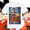 Dragon Ball 2026 Summer 100 Cotton Son Goku Printed Casual Loose Sports Fitness Tshirt Vintage Harajuku Neutral Tshirt Top